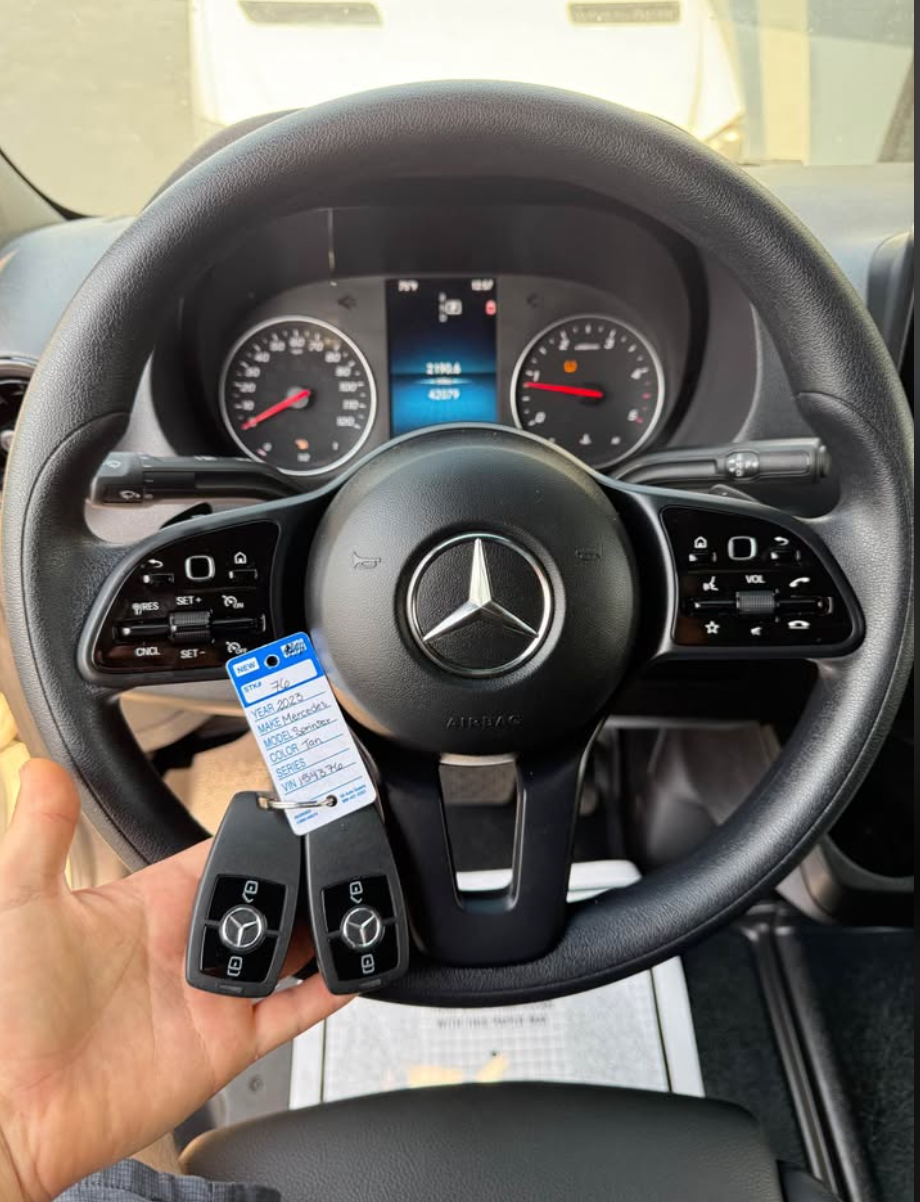 2023 Mercedes-Benz Sprinter AWD – High Roof, Fully Loaded, Like New